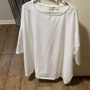 Love Tree Minimalist White Top